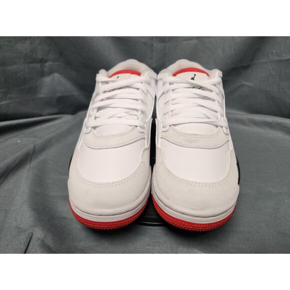 Nike Boys Air Jordan 4 RM (GS) Sneakers Mesh White Red Size 5 NEW NO BOX! - Picture 3 of 11